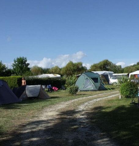 Les emplacements du camping en Bretagne