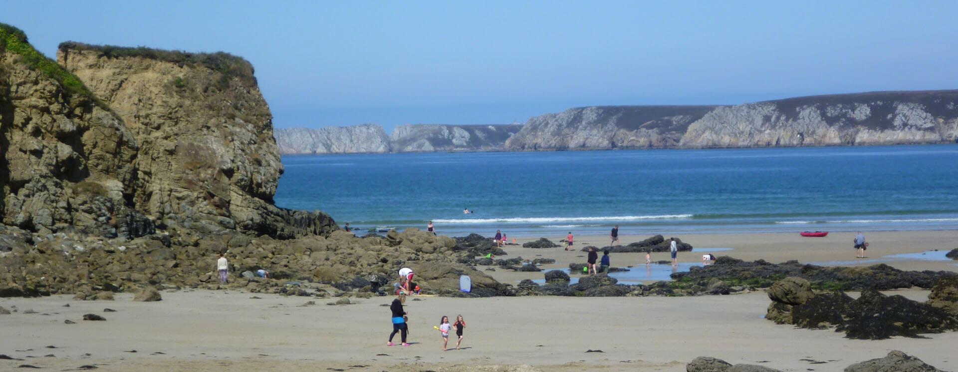 Photo ᐃ LA PLAGE DE GOULIEN *** n°1